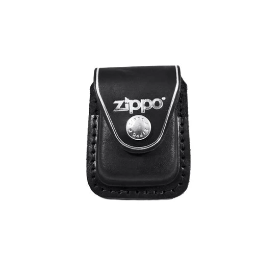 Чехол Zippo черний с клипсой (LPCBK)