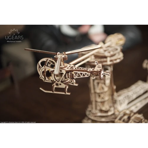 Механічний 3D пазл UGEARS "Авіатор" (70053) фото 18