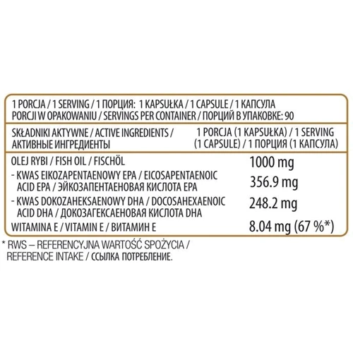 OstroVit Omega 3 Ultra 90 caps