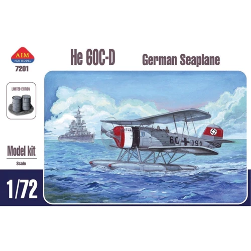 Немецкий гидросамолет AIM Fan Model He-60 C-D