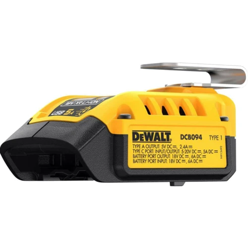 USB адаптер DeWalt DCB094K к аккумуляторам для инструментов