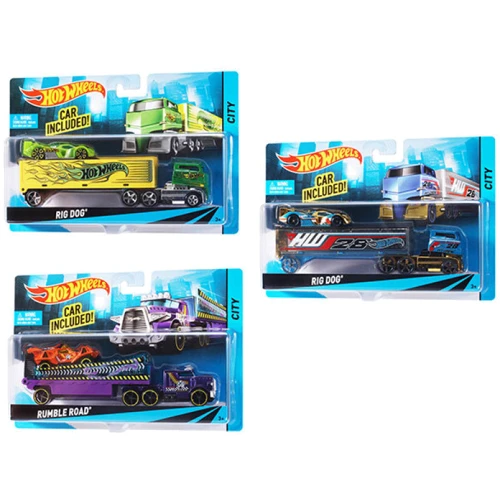 Hot Wheels Машина дальнобойщика (BDW51): Производитель Hot Wheels