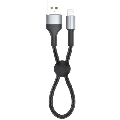 Кабель Gelius USB Cable to Lightning Pro Short 20cm Black (GP-UC107)