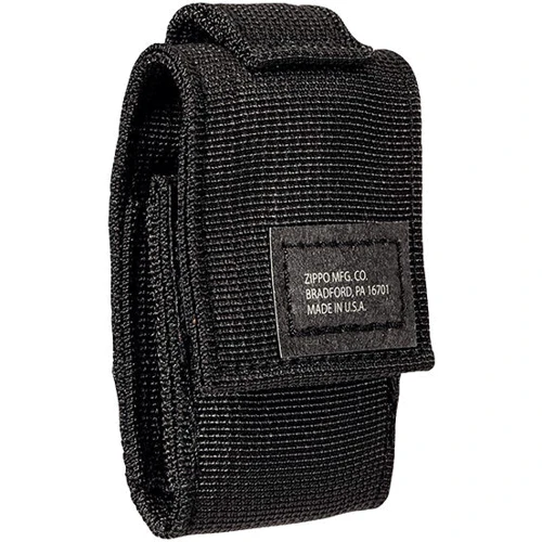 Зажигалка Zippo Blk Crackle Ltr Tactical Pouch Black GS (49402) фото 4