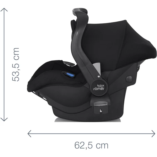 Автокресло Britax Römer Primo (Black Shadow): Группа 0+ (до 13 кг), автокресло-переноска