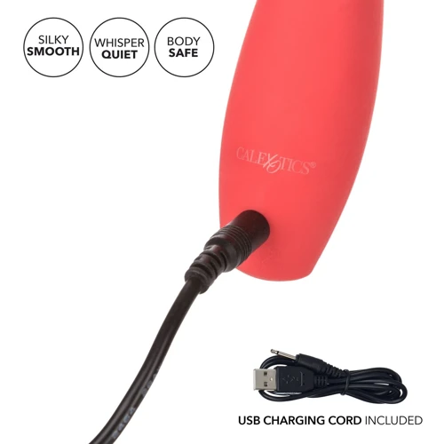 Вибратор для внешней стимуляции CalExotics Red Hot Ember, 12,75х3,25 см