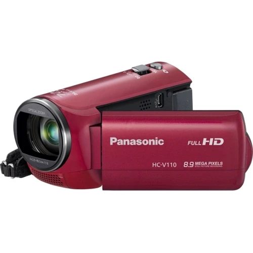 Цифровая видеокамера Panasonic HC-V110EE-R Red: Экран 2.7", 230 400 пикселей