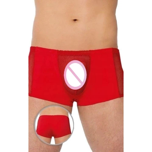 Мужские трусы SoftLine - Thong 4515, M (red)