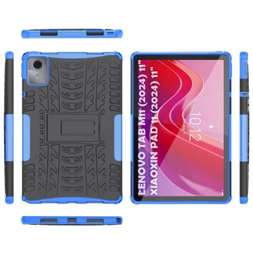Аксессуар для планшетных ПК BeCover Shockproof Blue for Lenovo Tab M11 TB-TB330FU/Xiaoxin Pad 11 2024 (711921)