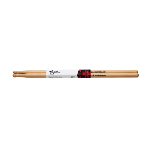 Барабанные палочки StarSticks HoRnbeam 3A (G4): Длина, мм 410
