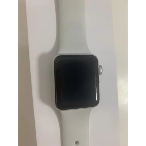 Apple Watch Series 3 38mm GPS Silver Aluminum Case with White Sport Band (MTEY2) Approved фото 3