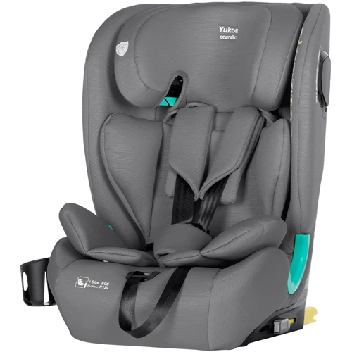 Автокресло Carrello Yukon CRL-15808 Seashell Grey i-Size 76-150 см ISOFIX с наклоном+подстаканник фото 17