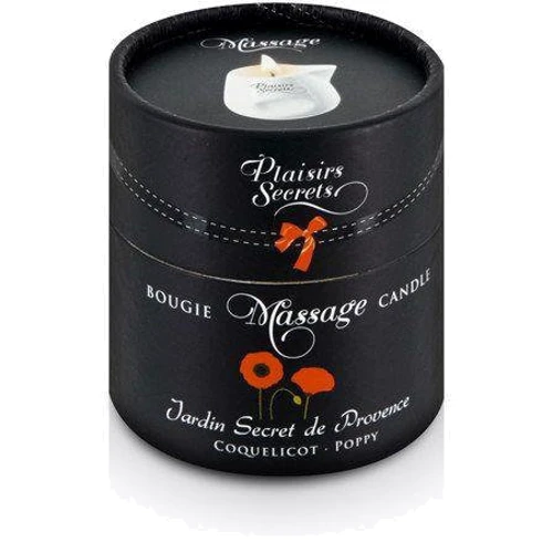 Массажная свеча Plaisirs Secrets Poppy (80 мл)