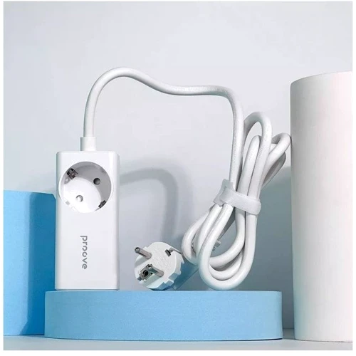 Сетевой фильтр Proove Power Strip PD-02 65W (2 Type-C + 1USB) white