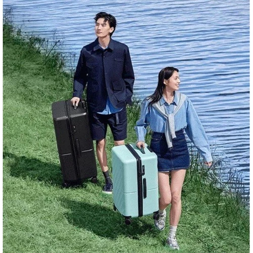 Чемодан Xiaomi Ninetygo Ripple Luggage 26" Black (6941413222273): Выдвижная ручка Есть