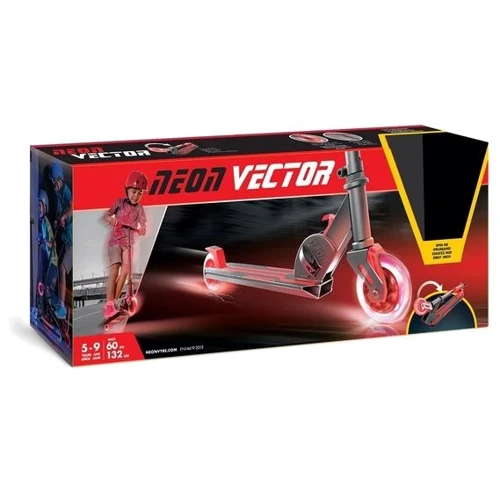 Самокат Neon Vector Червоний (N100906): Тип гальма ножний