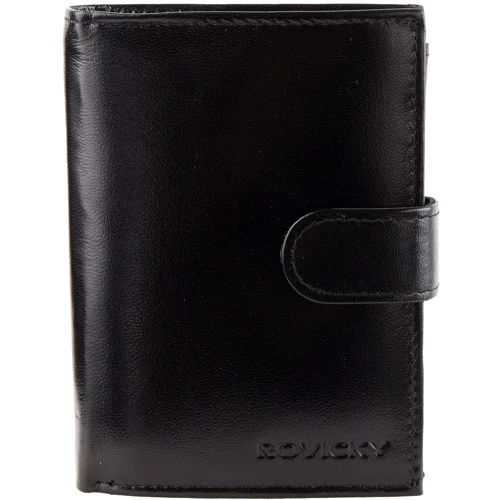 Мужское портмоне Rovicky черное (DNKR-RM-10L-GCL-black): Пол Мужской