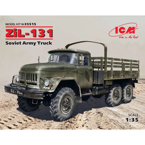 Радянський армійський вантажний автомобіль ZiL-131 Soviet Army truck (ICM35515)
