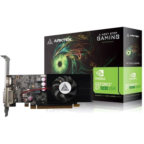 Видеокарта ARKTEK GeForce GTX 1030 2 GB (AKN1030D5S2GL1): Интерфейс PCI Express 3.0 x16