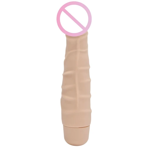 Вибратор ToyJoy Mini Classic Slim Vibrator, 14x3.5 см, телесный