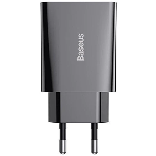 Зарядное устройство Baseus USB-C Wall Charger 1С 20W Black (CCFS-SN01): Количество USB-портов 1