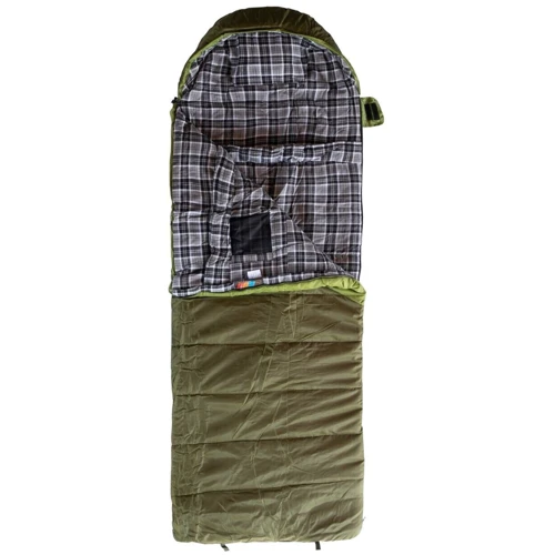Спальный мешок Tramp Kingwood Regular R темно-оливковый/серый (TRS-053R-R): Материал внешней ткани Polyester 210T Ripstop