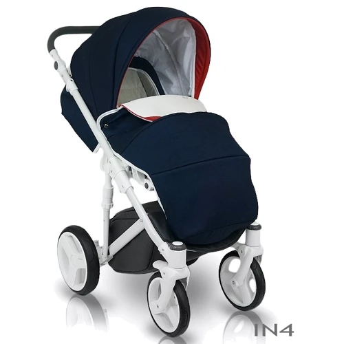 Универсальная коляска (2-в-1) Bexa Ideal New (IN4): Количество блоков один