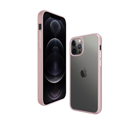 Чехол для iPhone PanzerGlass Clear Case Rose Gold for iPhone 12 Pro Max (0275): Материалы стекло