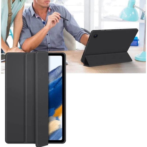 Аксессуар для планшетных ПК Epik Book Cover with Stylus Holder Black for Samsung Galaxy Tab A8 10.5 (2021) SM-X200 / SM-X205: Цвет черный