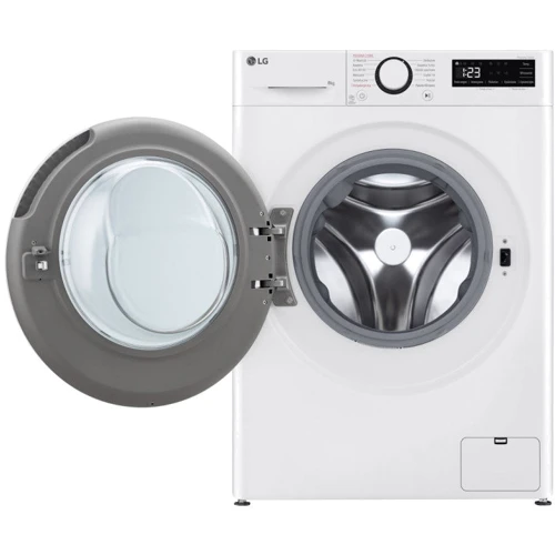 Стиральная машина LG F2W8S506W: Загрузка белья (стирка), кг 8