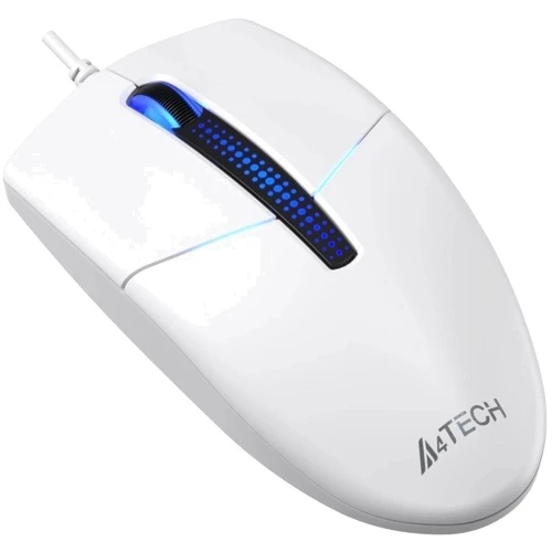 Мышь A4Tech N-530S USB White: Количество кнопок 3