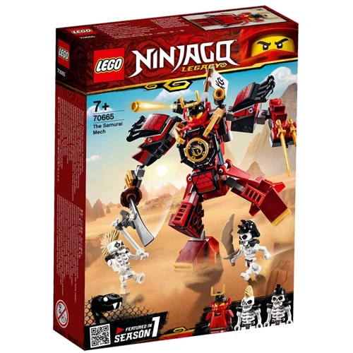 Конструктор LEGO NINJAGO Робот-самурай 154 деталі (70665)