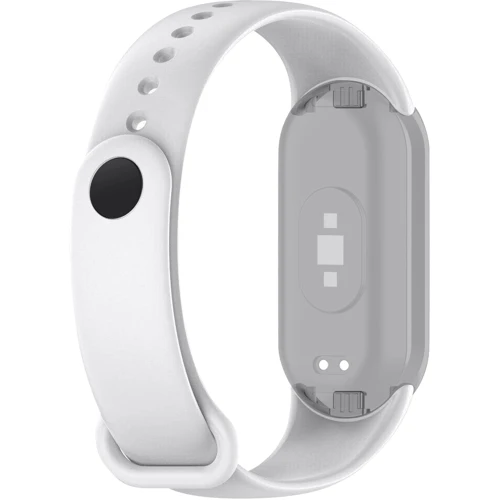Ремінець ArmorStandart Silicon White for Xiaomi Smart Band 8/9/10 (ARM86916)
