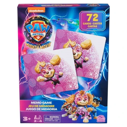 Настольная игра Spin Master Мемори Paw Patrol в кино 2 72 карты (SM98273/6067937)