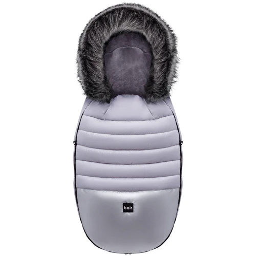 Зимний конверт Bair Polar premium серый - серебро кожа (623475): Производитель Bair