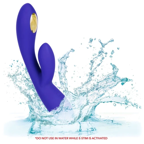 CalExotics Impulse Estim Dual Wand электростимулятор кролик с вибрацией, 12x3.25 см