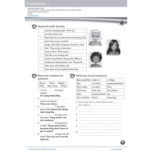 Kid's Box Updated 2nd Edition 5: Activity Book with Online Resources: Производитель Cambridge University Press
