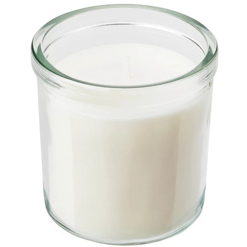 Ароматическая свеча в стекле ІКЕА Jamlik 40 часов Светло-бежевый (70502178): undefined undefined