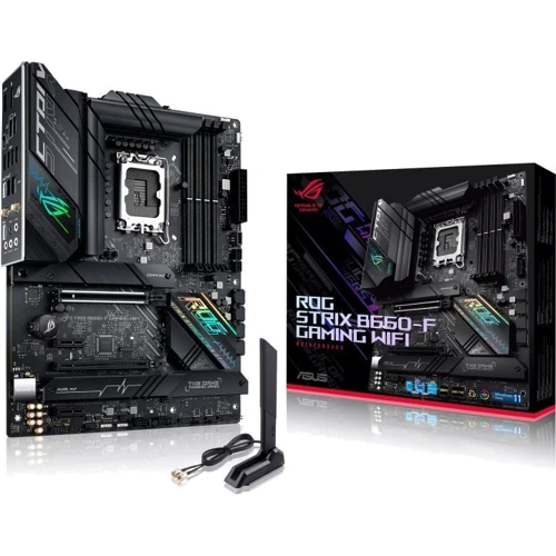 Asus ROG STRIX B660-F GAMING WIFI: Разъемы на задней панели USB 2.0, USB 3.2 Gen 1, USB 3.2 Gen 2