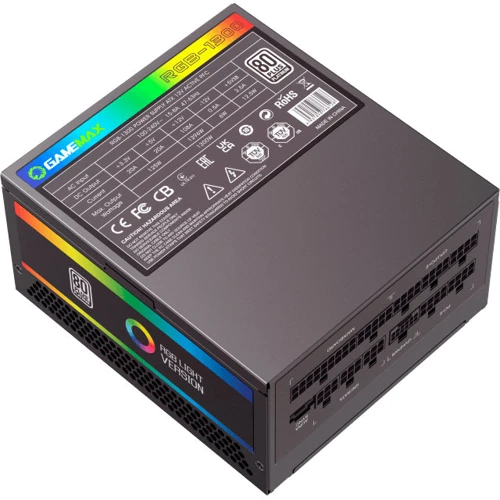Блок питания GameMax RGB-1300 (ATX3.0 PCIE5.0): КПД, % 92
