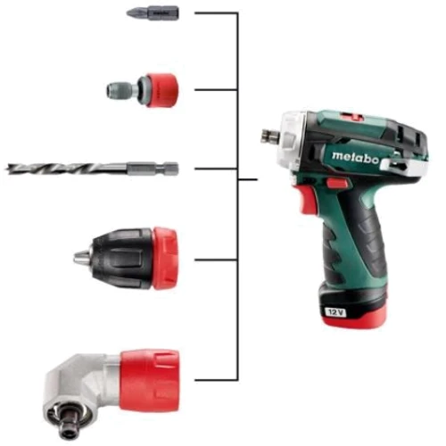 Шуруповерт Metabo PowerMaxx BS Basic Quick (600156500): Тип інструмента дрель-шуруповерт