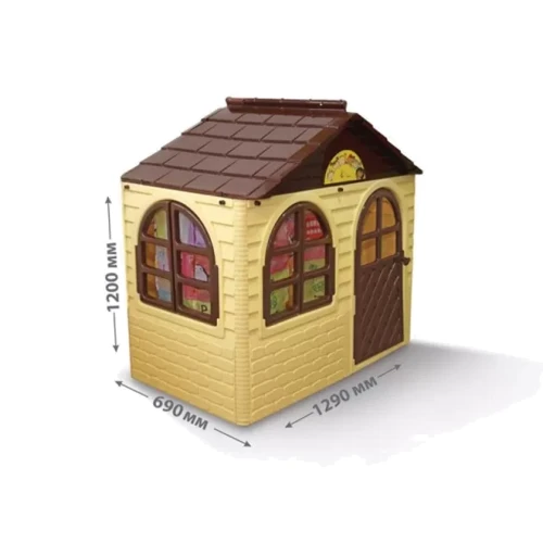 Игровой Домик со шторками DOLONI TOYS 02550/12