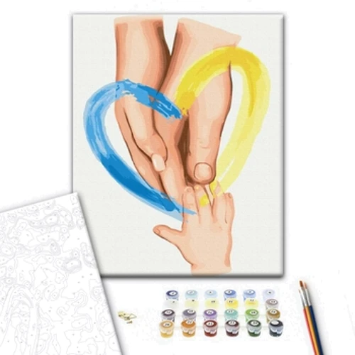 Картина по номерам Brushme Семейное тепло ©Svetlana Drab 40х50 см (BS53078): Производитель Brushme