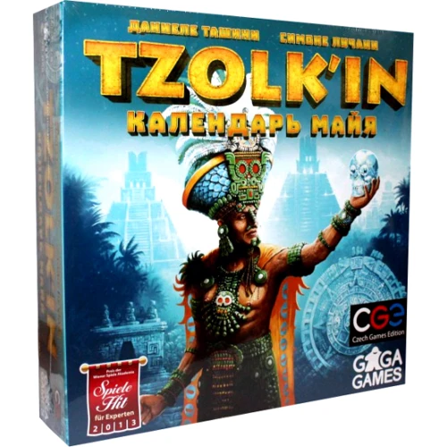 Настольная игра GaGa Games Цолькин. Календарь Майя (Tzolk'in: The Mayan Calendar)