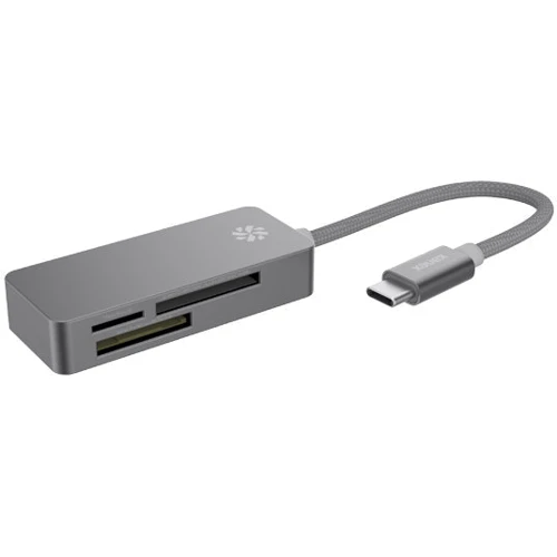 Адаптер Kanex USB-C to SD+microSD+MS Adapter Space Gray (K181-1031-SG8I)
