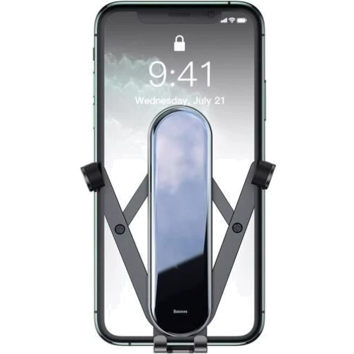 Держатель Baseus Car Holder Penguin Gravity Black (SUYL-QE01): Совместимость Apple, универсальный