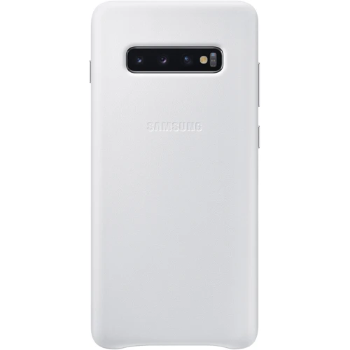 Чехол для телефонов Samsung Leather Cover White (EF-VG975LWEGRU) for Samsung G975 Galaxy S10+