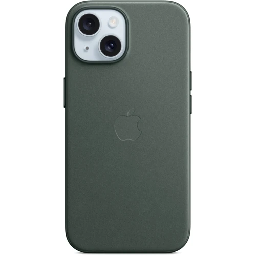 Чехол для iPhone Apple iPhone 15 FineWoven Case with MagSafe - Evergreen (MT3J3ZM/A)