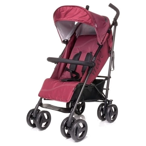 Візок 4Baby Wave Dark Red (темно-червоний): Кількість блоків 1