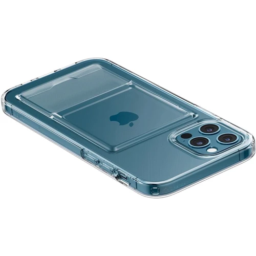 Чохол для iPhone Spigen Crystal Slot Crystal Clear (ACS02576) ffor iPhone 12 / iPhone 12 Pro: Тип чохла накладка на задню частину